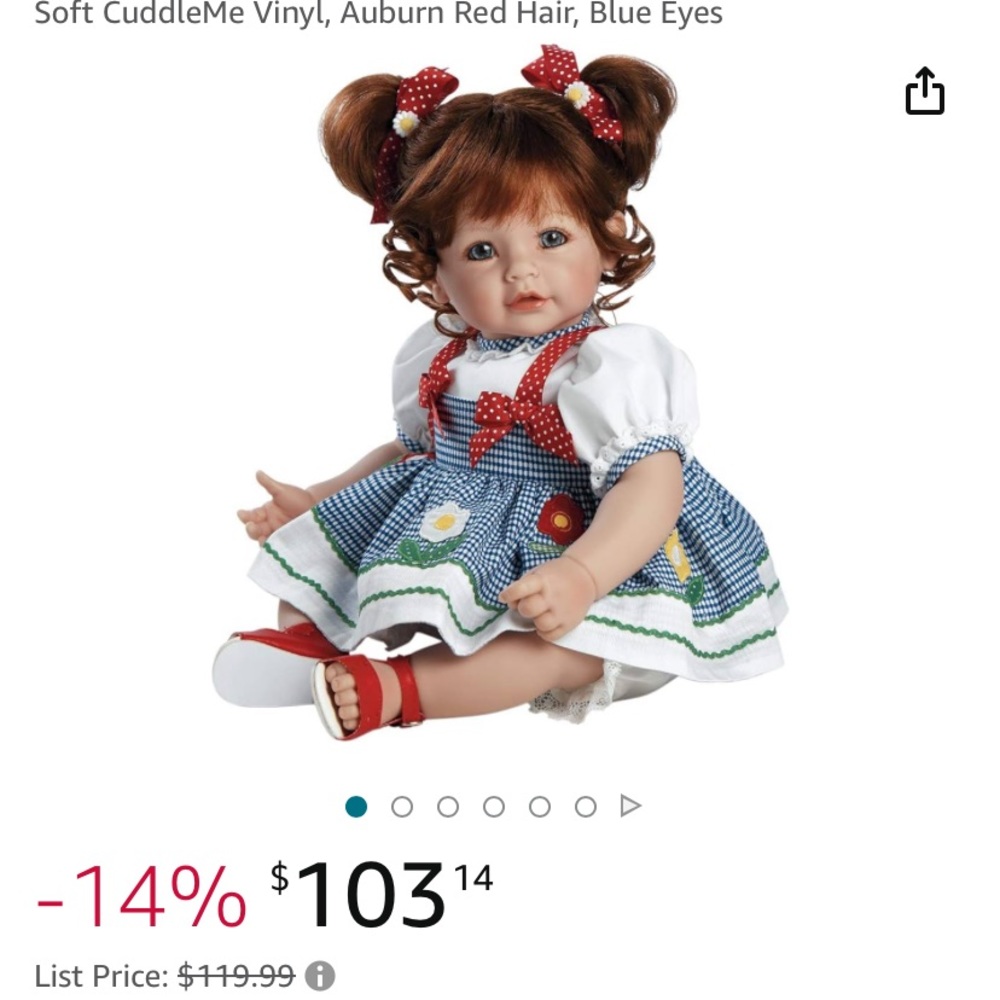 New in Box Adora Toddler Time Doll. 18” doll. ***SOLD***